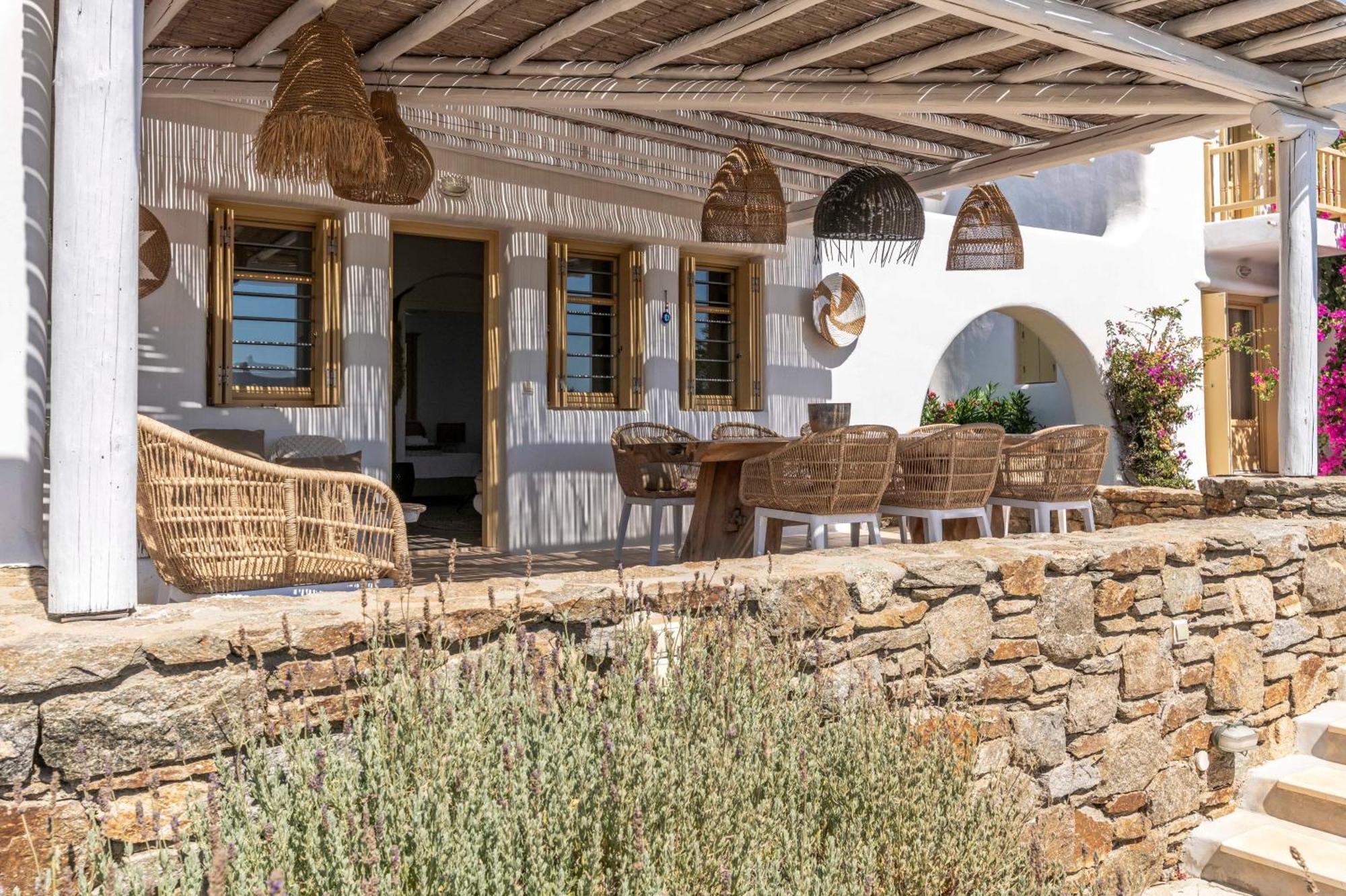 Leno Villas Mykonos Mykonos Town Habitación foto